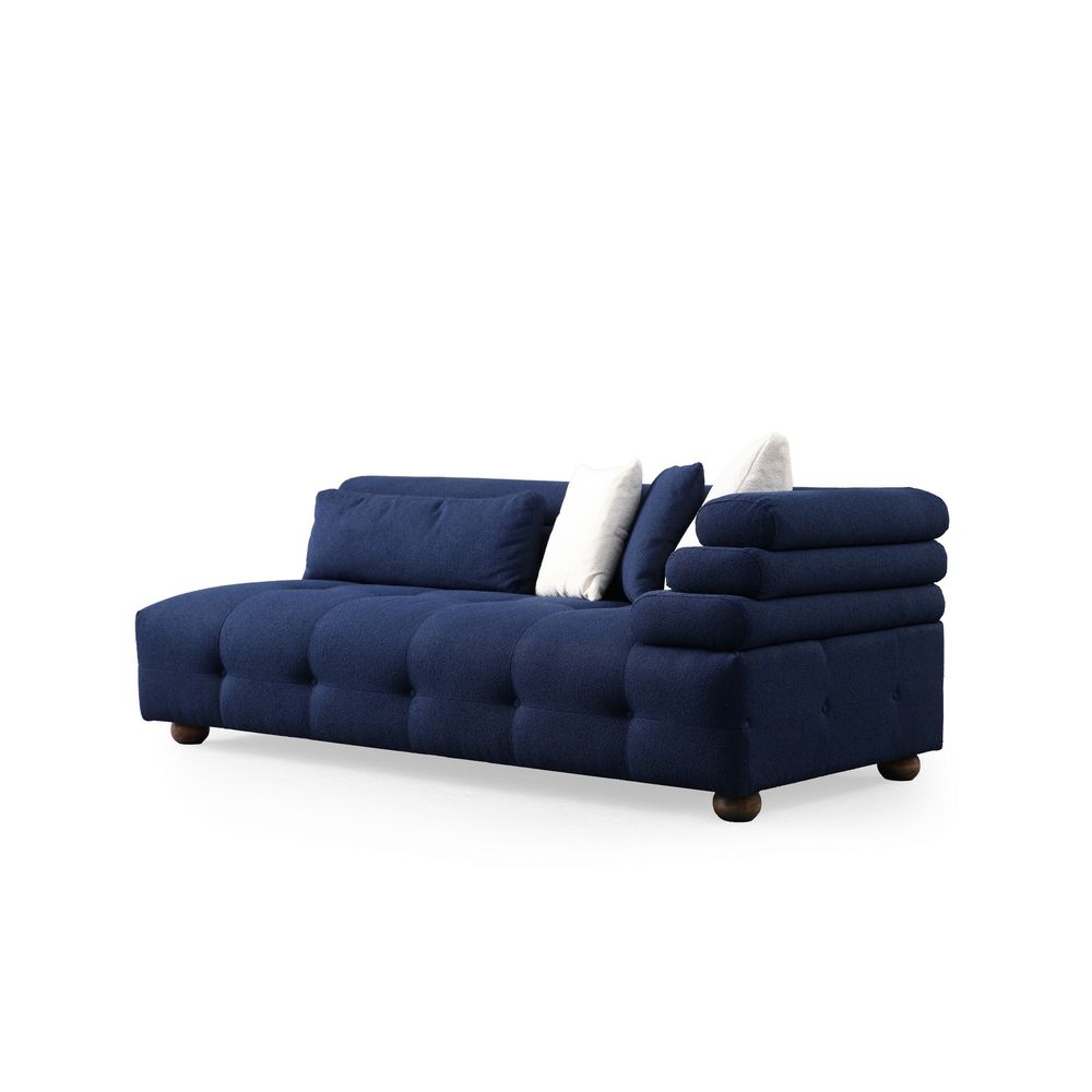 Boston Left - Noćna Plava Ugaona Sofa slika 5