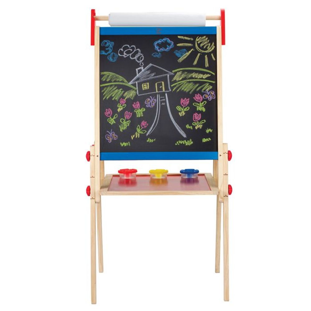 Hape Dvostrana drvena tabla za crtanje All-In-1 Easel E1010C slika 2