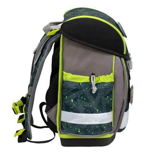 Torba školska Belmil classy with patches green Splash 403-13/AG/PC-4 slika 3