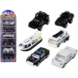 Set policijskih vozila 1:64 - 6 komada