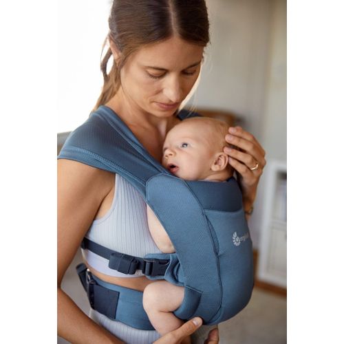 Ergobaby Embrace Soft Air Mesh nosiljka Blue slika 30