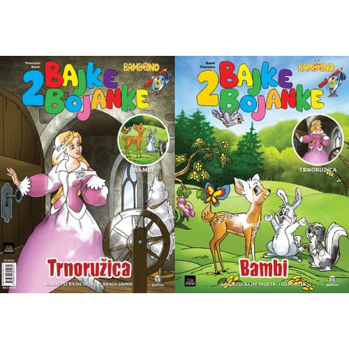 Bojanka - Bambi + Trnoružica slika 1