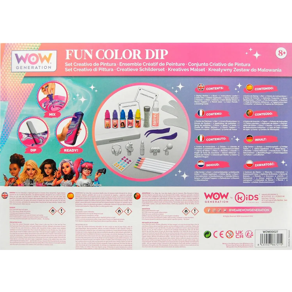 Wow Generation 00027 Kreativni set Fun Color Dip slika 6
