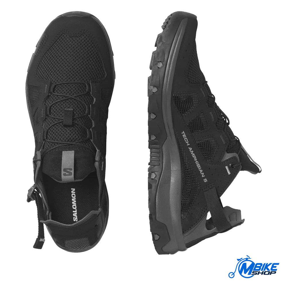 Salomon Muške patike TechAmphibian 5, Black/Magnet/Monument slika 5