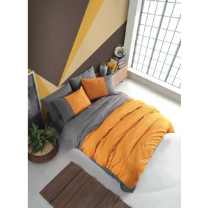 Diamond - Orange, Anthracite Orange
Anthracite Poplin Single Quilt Cover Set