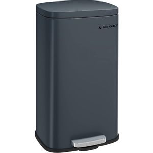 SONGMICS Kitchen waste bin, 30 liters grey