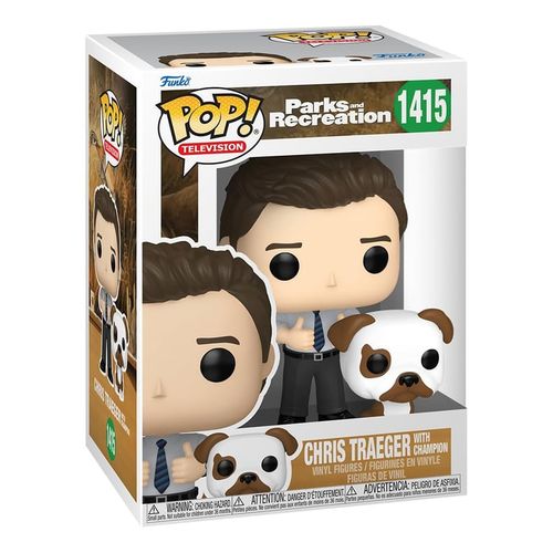 Funko POP! & Buddy: Parks & Recreation - Chris & Champion slika 1