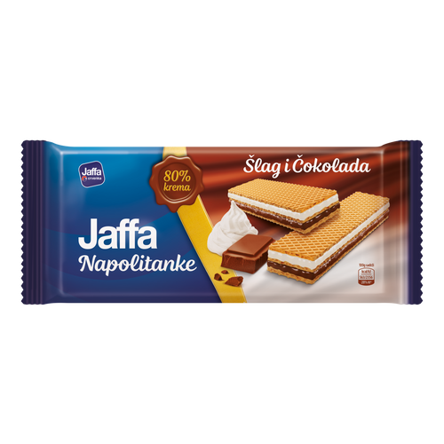 Jaffa napolitanke Šlag i Čokolada 187 g slika 1