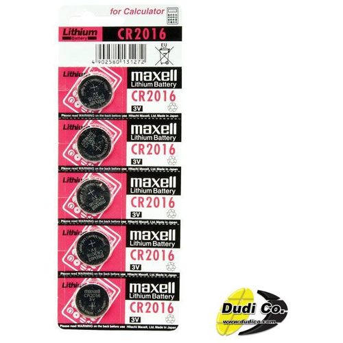 Maxell dugme baterija blister CR2016 slika 1