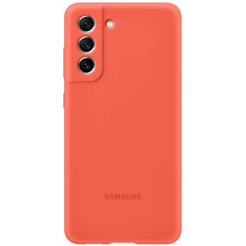 Samsung originalna silikonska maska za Galaxy S21 FE Coral slika 1