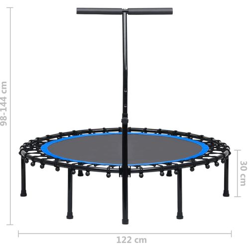 Trampolin za vježbanje s ručkom 122 cm slika 21