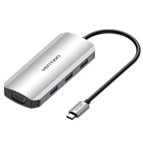 Docking station Vention TOIHB USB-C HDMI/VGA/3xUSB 3.0/PD 100W slika 1