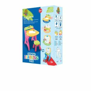 Milla Toys Sto I Tabla Sa Stolicom Roze 2U1