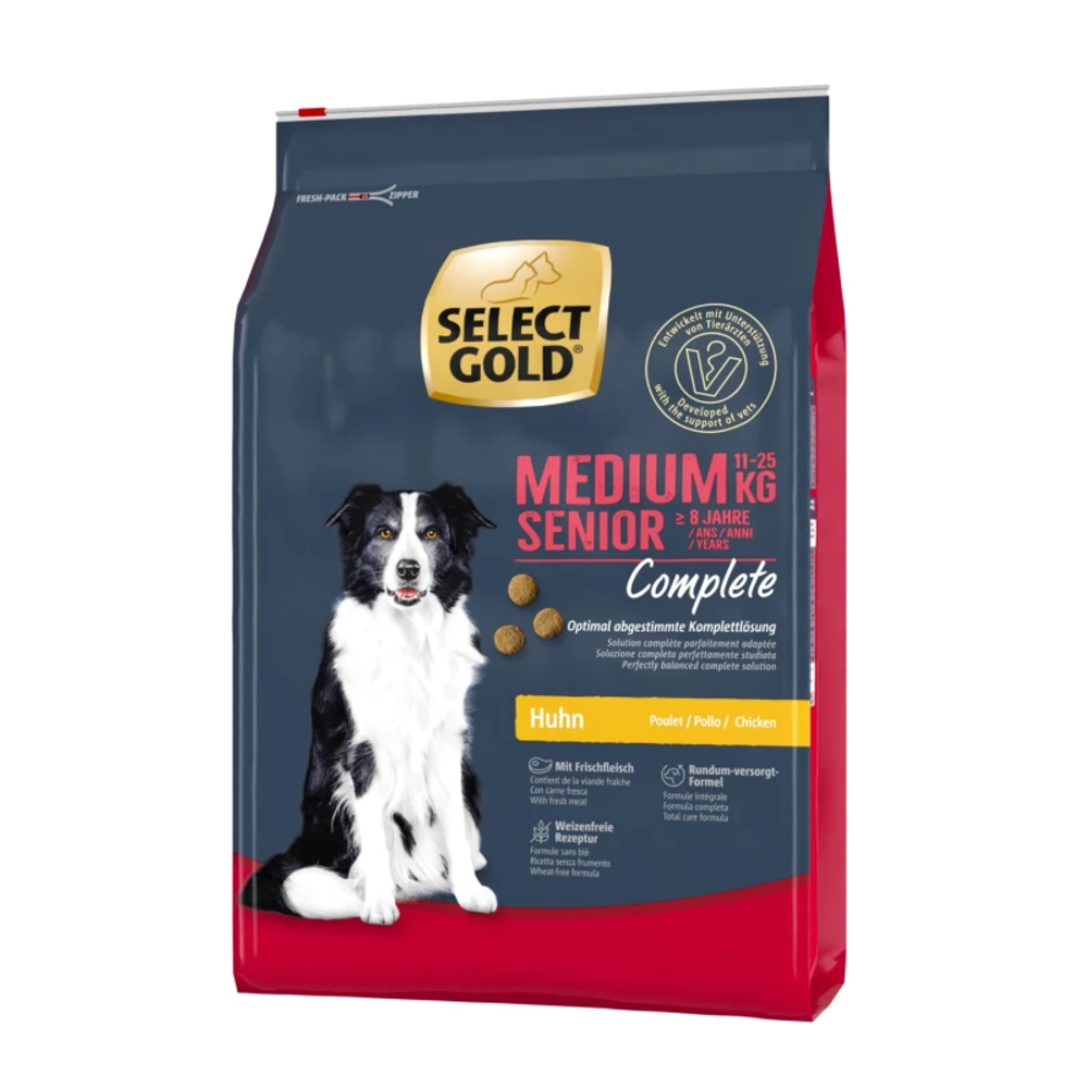 Select Gold Complete Senior Medium piletina 12 kg slika 1