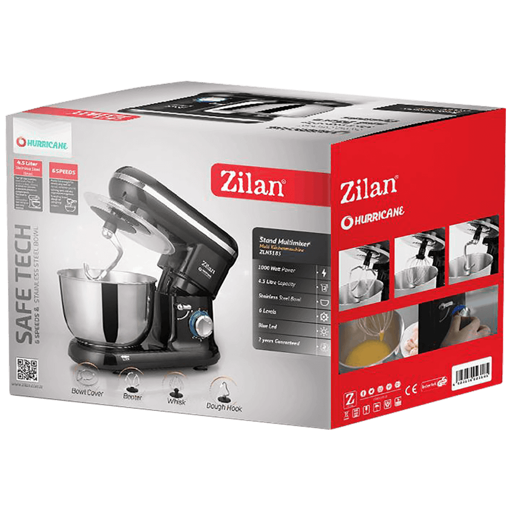 Zilan Mikser sa posudom, 6 brzina+pulse, 4.5 lit., 1400 W - ZLN3185 slika 2