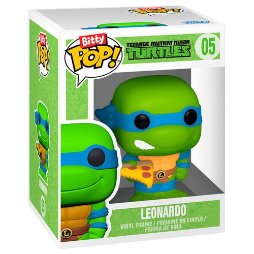 Bitty POP figura Teenage Mutant Ninja Turtles Leonardo i Turtle Van slika 3