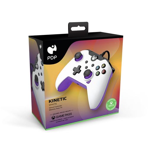 PDP XBOX WIRED CONTROLLER WHITE - KINETIC (PURPLE) slika 7