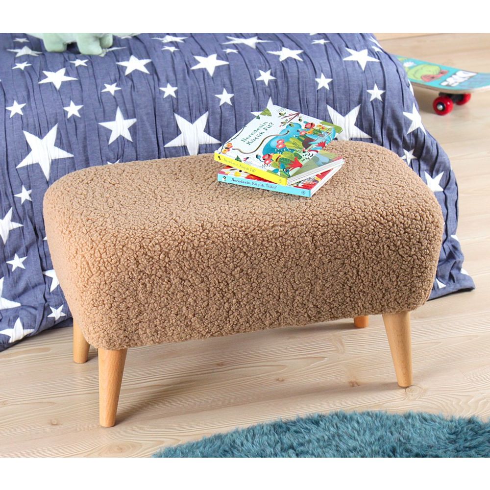 Moouv 3333 - Pouffe u boji braon slika 6