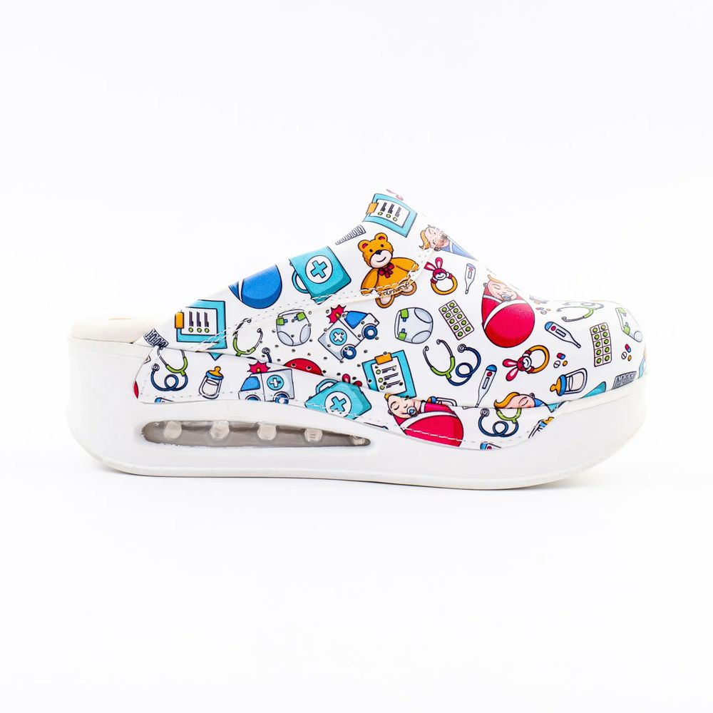 Terlik Sabo Air Max klompe, Medical Bijele 2 slika 2