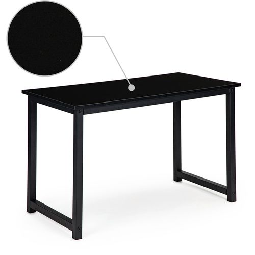 Veliki radni stol crni slika 6