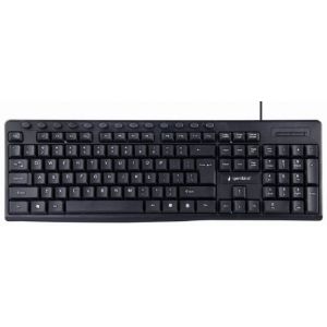 KB-UM-107 ** Gembird Multimedijalna tastatura US layout black USB (436) A