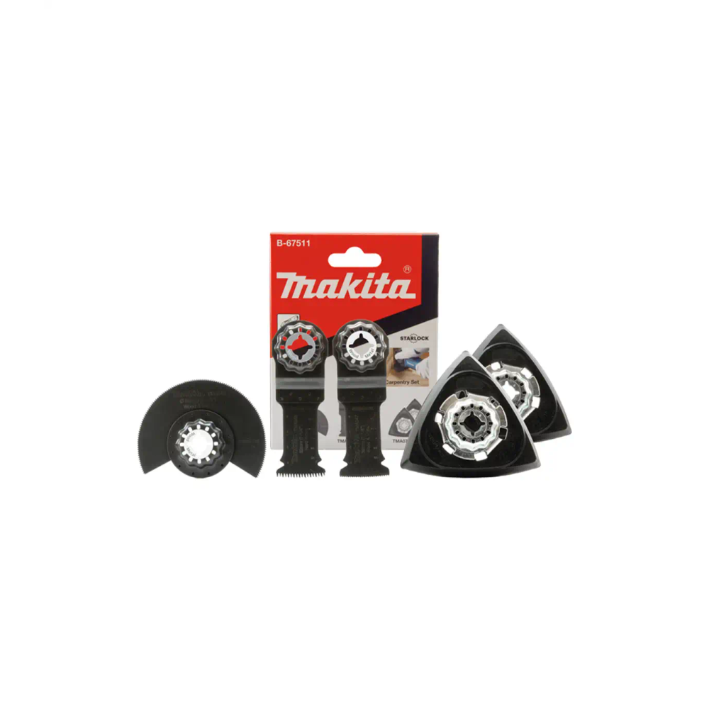 Makita - Set pribora za multifunkcijski alat 4-djelni B-67511 slika 1