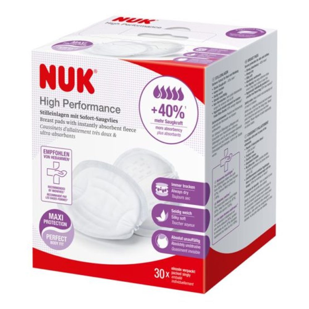 NUK Blaznice za grudi High Performance 30kom slika 1