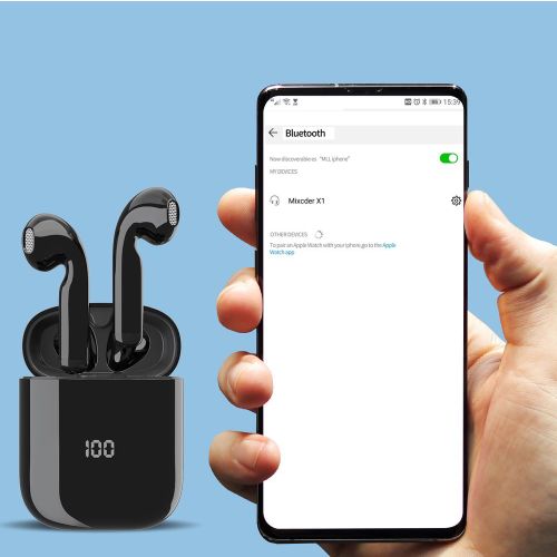 Mixcder bežične Bluetooth V 5.1 TWS slušalice crne slika 4