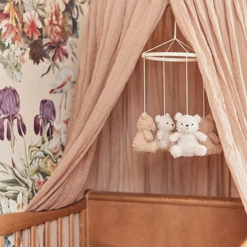 Jollein vrtuljak Baby Mobile Teddy Bear - Natural/Biscuit slika 3