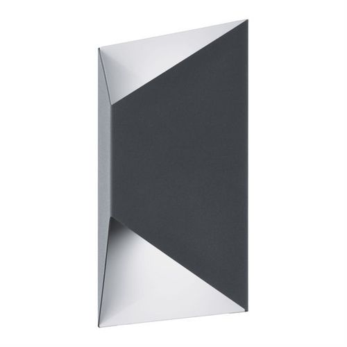 Eglo Predazzo spoljna zidna lampa/2, led, 2x2,5w, čelik/antracit  slika 1