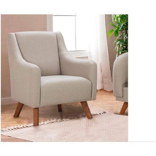 Hera - Cream Cream Wing Chair slika 1