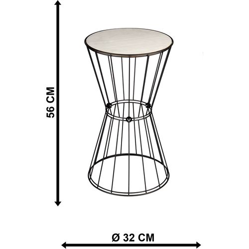 Gauge Concept Stolić za kavu Madrid Crno, Javor slika 4