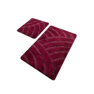 Alya - Cherry Cherry Acrylic Bathmat Set (2 Pieces)