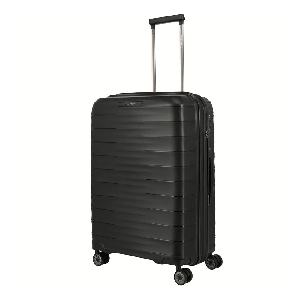Travelite Kofer 66 cm ABS Mooby, 076848-01, crni slika 1
