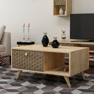 Newyork - Sapphire Oak v2 Sapphire Oak Coffee Table