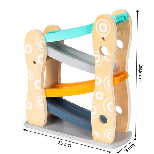 EcoToys 2526 drvena staza za autiće slika 5