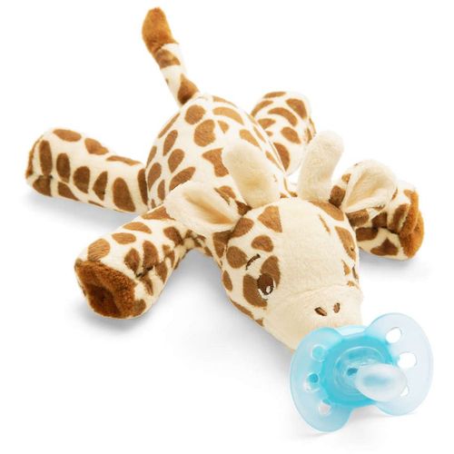 Philips Avent duda varalica 0-6 mj Ultra soft snuggle žirafa slika 1