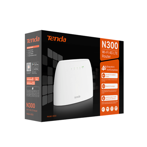 Tenda 4G03 300Mbps WiFi 3G/4G N300 4G LTE Ruter slika 4