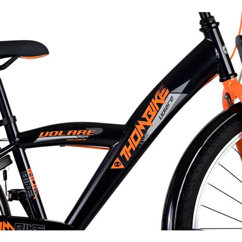 Volare Thombike 26" dječji bicikl s dvije ručne kočnice crno-narančasta slika 7