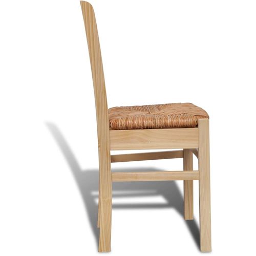 Blagovaonske stolice 6 kom od borovine slika 16