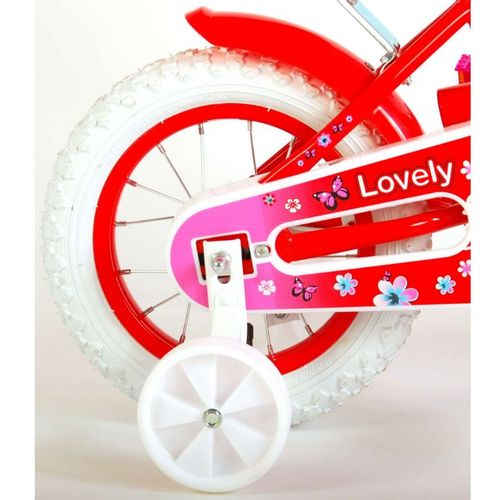 Dječji bicikl Volare Lovely 12" crveno/bijeli slika 5