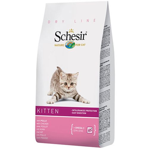 Schesir Dry Cat Kitten 400 g slika 1