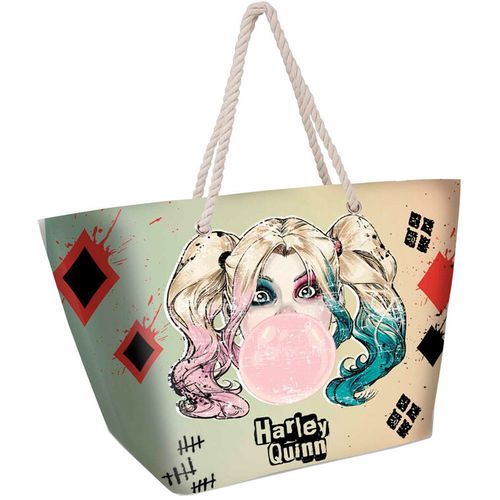 DC Comics Harley Quinn Mad Love beach bag slika 1