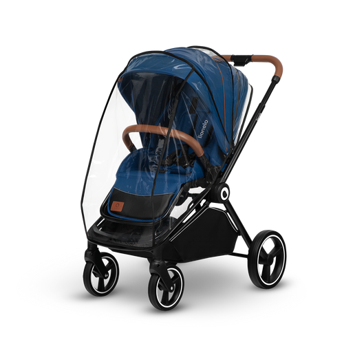 Lionelo Dečija Kolica 3U1 Mika Blue Navy   (0M+/Do 22Kg) slika 11