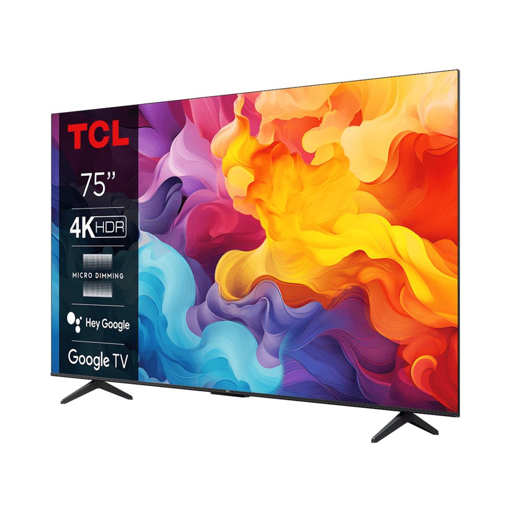 TCL 75"V6B 4K HDR TV Google OSHDR10 and HDR HLG; HDMI 2.1;Game Master 2.0; Dolby Audio slika 2