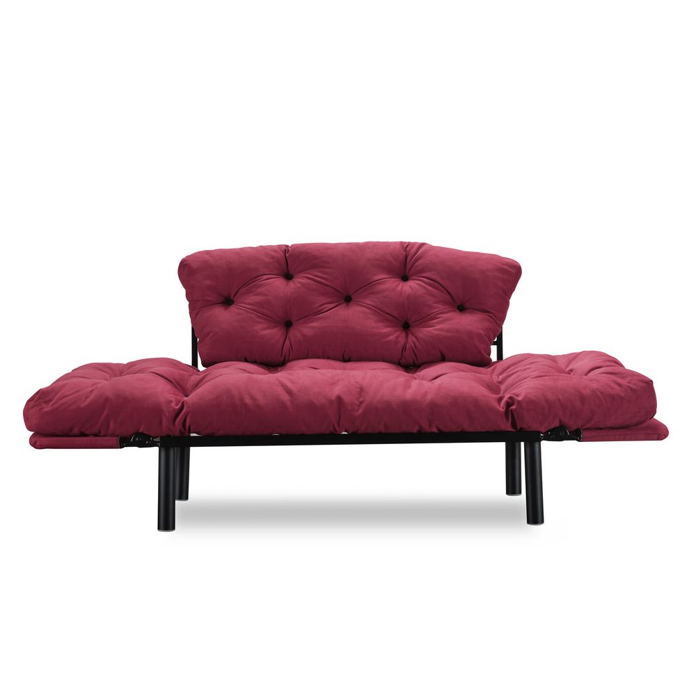 Nitta - Maroon Maroon 2-Sjedišni Sofa-Krevet slika 6