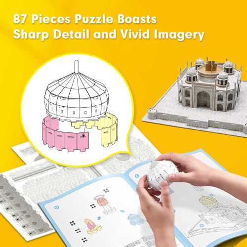 Cubicfun Puzzle Taj Mahal Ds0981H slika 4