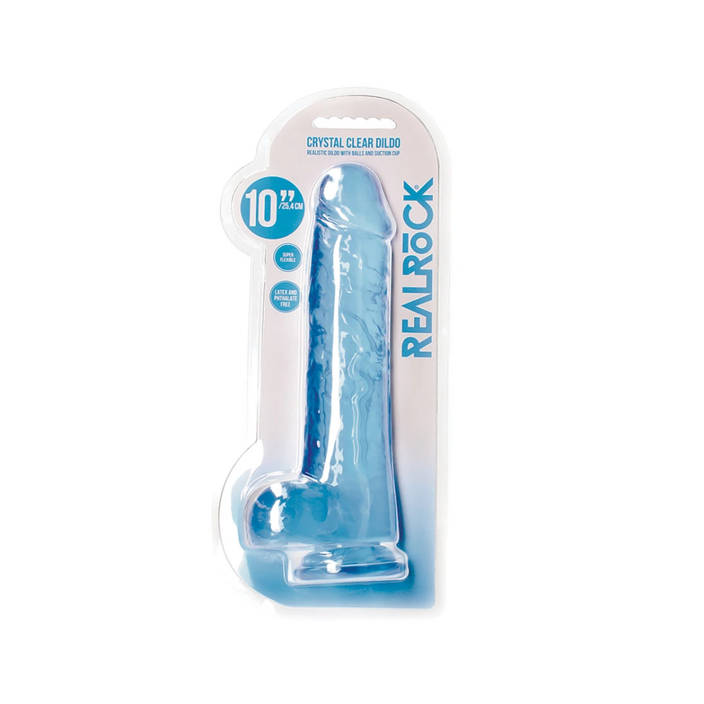 RealRock by Shots Realistični dildo s kuglicama - 10 / 25,4 cm slika 3