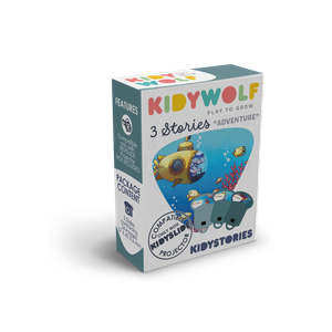 Kidywolf Set slajdova Kidystories za dječiji projektor - Adventure, 3kom 