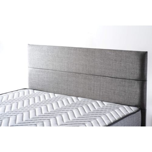 Woody Fashion Madrac, Bijela boja Sivo, Silver 150x200 cm Double Size Firm Mattress slika 4